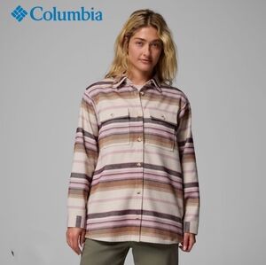 Columbia Women's Blue Point Creek Shirt Jacket